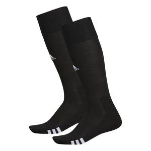 lot 4688 image: adidas Unisex Rivalry Soccer Socks (2-Pack) Over-the-Calf Athletic Fit for Men & Women - Retail $12