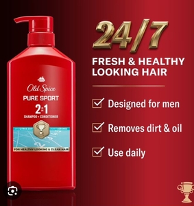 lot 4694 image: Old Spice Pure Sport 2-in-1 Shampoo and Conditioner for Men 29 Oz&nbsp