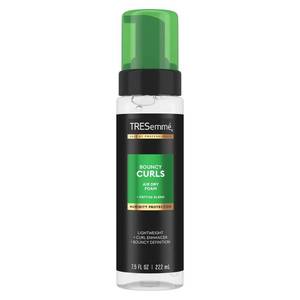 lot 4726 image: Tresemme SA Bouncy Curls Air Dry Foam 7.5z Strong Hold, Volumizing, Curl Enhancing, For Curly Hair - Retail $7