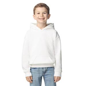 lot 4762 image: Gildan Youth Hoodie Sweatshirt, White, Small - Retail $13
