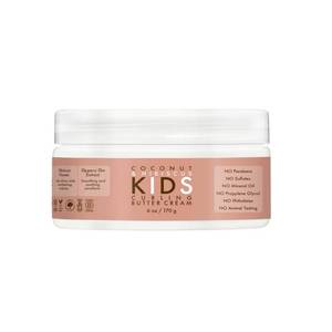 lot 4765 image: SheaMoisture Coconut & Hibiscus Kids Curling Hair Butter Cream - 6oz Moisturizing, Shine Enhancing, Paraben-Free