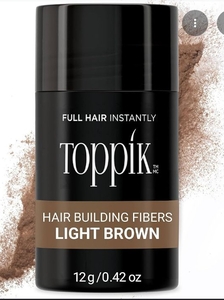 lot 4821 image: Toppik Hair Building Fibers - Light Brown 12g&nbsp