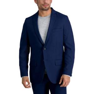 lot 4841 image: Haggar mens Active Series Stretch Slim Fit Separates Business Suit Jacket, Midnight, 42 US - Retail $46