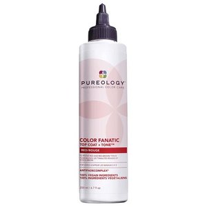 lot 4876 image: Pureology Color Fanatic Top Coat  Tone Red 6.7oz  200ml - Retail $40