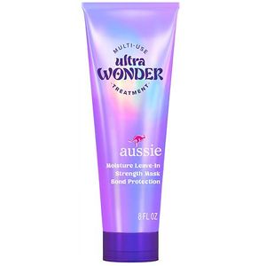 lot 4886 image: Aussie Ultra Wonder Treatment - 8 fl oz Damage Repair, Coily & Coarse Hair, Animal By-Product-Free, Floral Scent - Retail $13