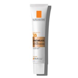 lot 4888 image: La Roche-Posay UV Glow Dark Sunscreen SPF 35, Glow Sunscreen for Face, Broad Spectrum Superior Protection, Lightweight Hydrating Formula, Enhances Immediate Radiance & Delivers All-Day Glow - Retail $34