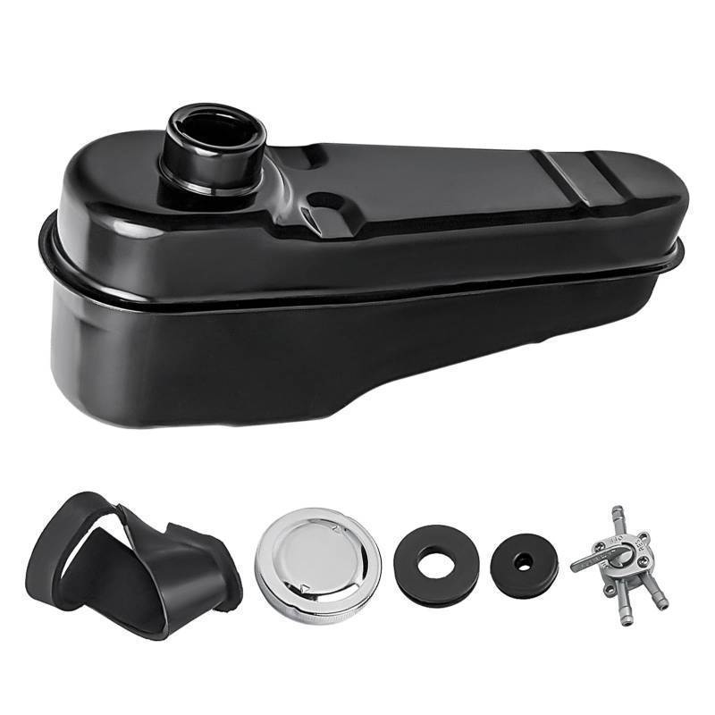 lot 36212 image: 2L Gas Fuel Tank for Honda CT70 Trail 1977-1982, ST90 Trailsport 1973-1975, Motorcycle Fuel Tank - Retail $32