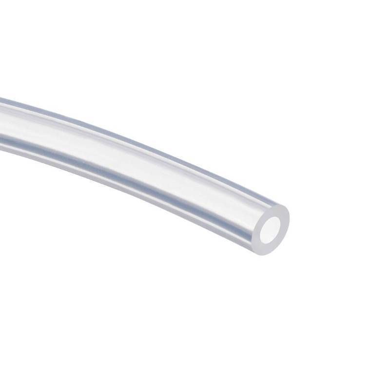 lot 36489 image: Silicone Tubing 532(4mm) ID x 516(8mm) OD 3.3ft(1m) Silicone Rubber Tube Air Hose Water Pipe for Pump Transfer Clear - Retail $7