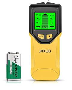 lot 62934 image: Stud Finder Wall Scanner - 5 in 1 Stud Finder Tool wMicroprocessor Chip and HD LCD Display, Stud Detector Beam Finders for the Center and Edge of Wood AC Wire Metal Studs Joist Pipe - Retail $30