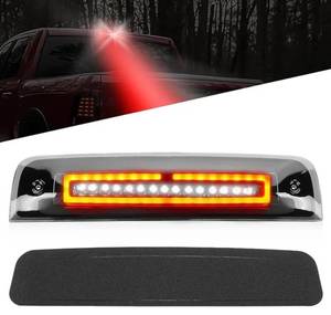 lot 62938 image: LED Third 3rd Brake Light Fit for Dodge Ram 1500 2009-2017, for Dodge Ram 2500 3500 2010-2017, Center High Mount Stop Light Rear Cargo Lamp (Smoke) - Retail $28