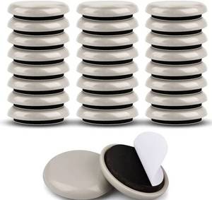 lot 62981 image: 1-14 Furniture Sliders for Carpet & Hardwood Floors, 24PCS Furniture Pads for Quickly and Easily Move Any Item and Protect The Floor - Retail $10