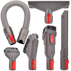 lot 63003 image: Attachments Kit for Dyson V15 V15s V9 V8 V11 V12 V10 V7 Gen5 Cordless Vacuum Cleaner, Compatible with DetectAbsoluteOutsizeSlim Accessories Replacement Brush Parts - Retail $20