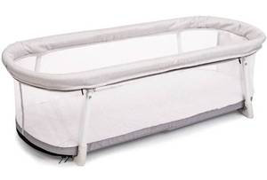 lot 63006 image: Baby Delight Snuggle Nest Bassinet, Portable Baby Bed, for Infants 0 �� 5 Months - Retail $60
