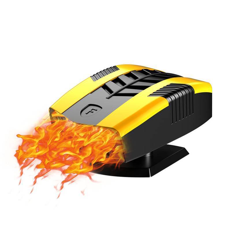 lot 44452 image: Heater For Car 150W Fast Heating Cooling Fan Defogger & Defroster 360° Rotation Portable Car Heater That Plugs Into Cigarette Lighter Small Air Heat 202503 12 volt - Retail $30