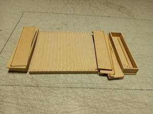 lot 42240 image: 112 Scale Rack Dollhouse Accessories Book Shelf Miniature Furniture 4 Tier Bookcase Storage Shelf Shooting Props Desktop Decor (L) - Retail $15