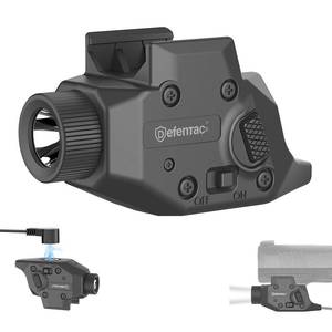 lot 42251 image: DEFENTAC 500 Lumens Pistol Light is Exclusive Compatible with P365 XXL (Not for Macro), Momentary and Strobe - Retail $40