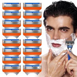 lot 42259 image: 16 Count Razor Blade Shaving Razor Blade Refills New Version
