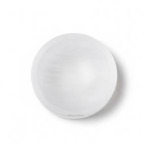lot 42264 image: Erliway 2.4 Selenite Bowl for Crystals Charging, Small Selenite Crystal Bowls, Morocco Round Selenite Decorative Collection Bowl for Recharging Stones, Cleansing, Healing, Smudging and Reiki - Retail $10