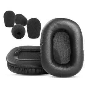 lot 42301 image: YDYBZB Ear Pads Replacement B450-XT Microphone Foam Compatible with VXI Blueparrott B450-XT B450XT Bluetooth Headset Mod Kit Ear Cushions Cups (Ear Pads  Microphone Foam) - Retail $8