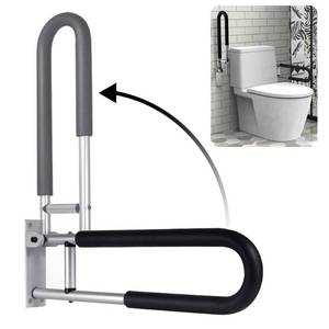 lot 4544 image: Botabay Handicap Grab Bars Rails 23.6 Inch Toilet Handrails Bathroom Safety Bar Hand Support Rail Handicapped Handrail Accessories for Seniors Elderly (24inch) - Retail $60