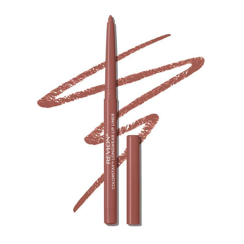 lot 4506 image: Revlon Colorstay Lip Liner Makeup with Built-in-Sharpener, Longwear Rich Colors, Smooth Application, 630 Nude, 0.01 oz - Retail $9