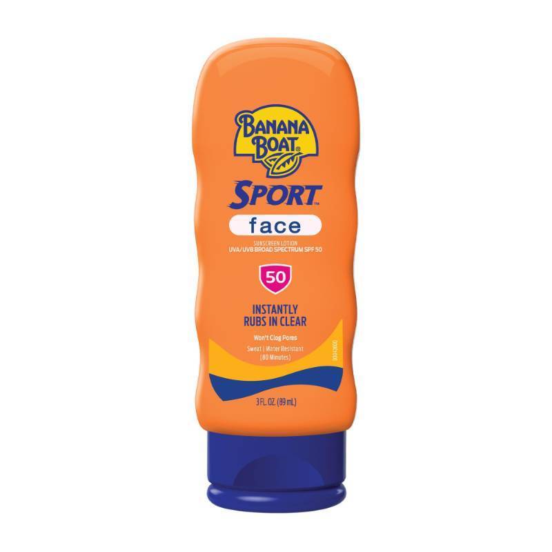 lot 3934 image: Banana Boat Sport Sunscreen for Face, SPF 50, 3Fl Oz, Banana Boat Sunscreen SPF 50, Travel Size, Sunblock, Mini Sunscreen for Dry Skin Face, 3Fl Oz&nbsp