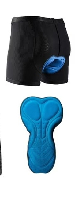 lot 2339 image: Santic Mens 3D Padded Mountain Bike Cycling Shorts 3X
