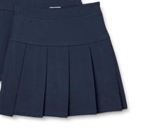 lot 4201 image: Amazon Essentials Girls School Uniform Pleated Skort, Navy, XX-Large - Retail $32