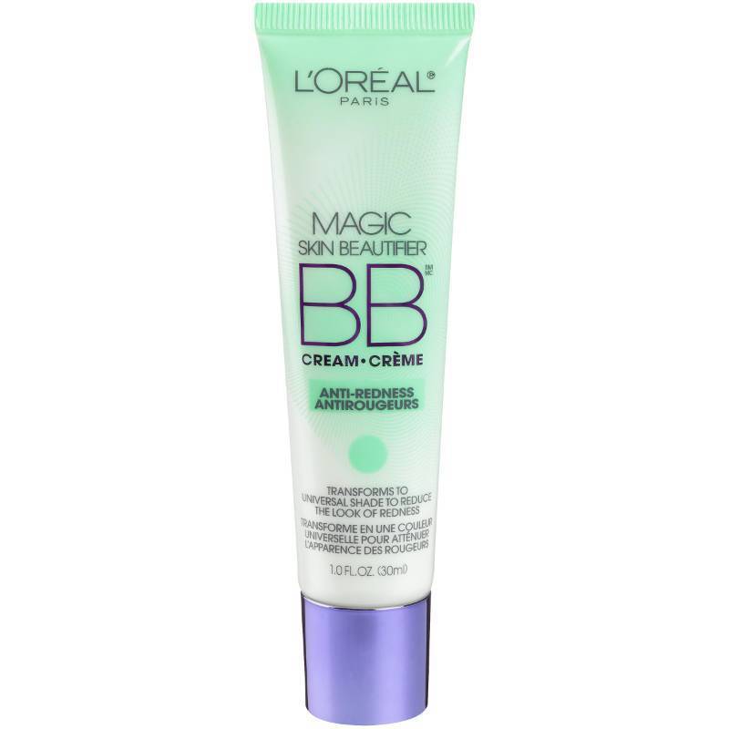 lot 3176 image: LOreal Paris Makeup Magic Skin Beautifier BB Cream Tinted Moisturizer, Anti-Redness, 1 fl oz, 1 Count&nbsp