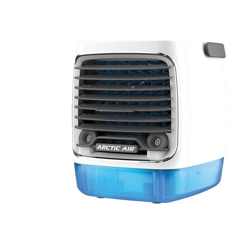 lot 1071 image: Turbo Chill Desktop Evaporative Space Cooler with LED Nightlight
