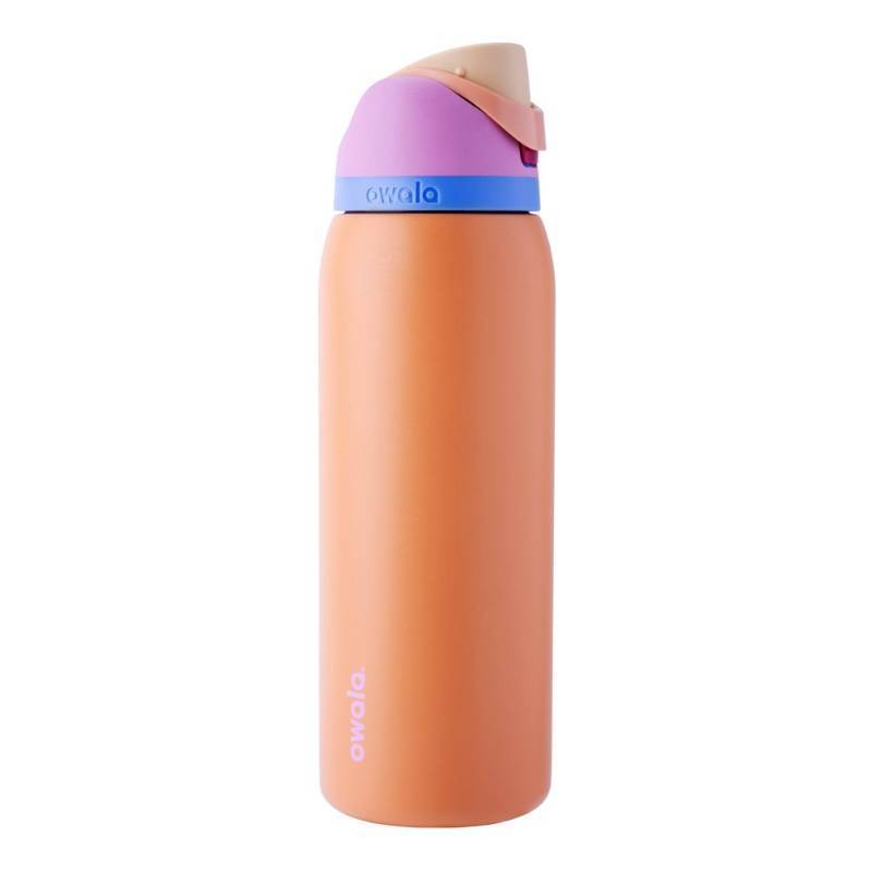 lot 1965 image: Owala 40oz FreeSip Stainless Steel Water Bottle - Tangy Tango - Retail $40