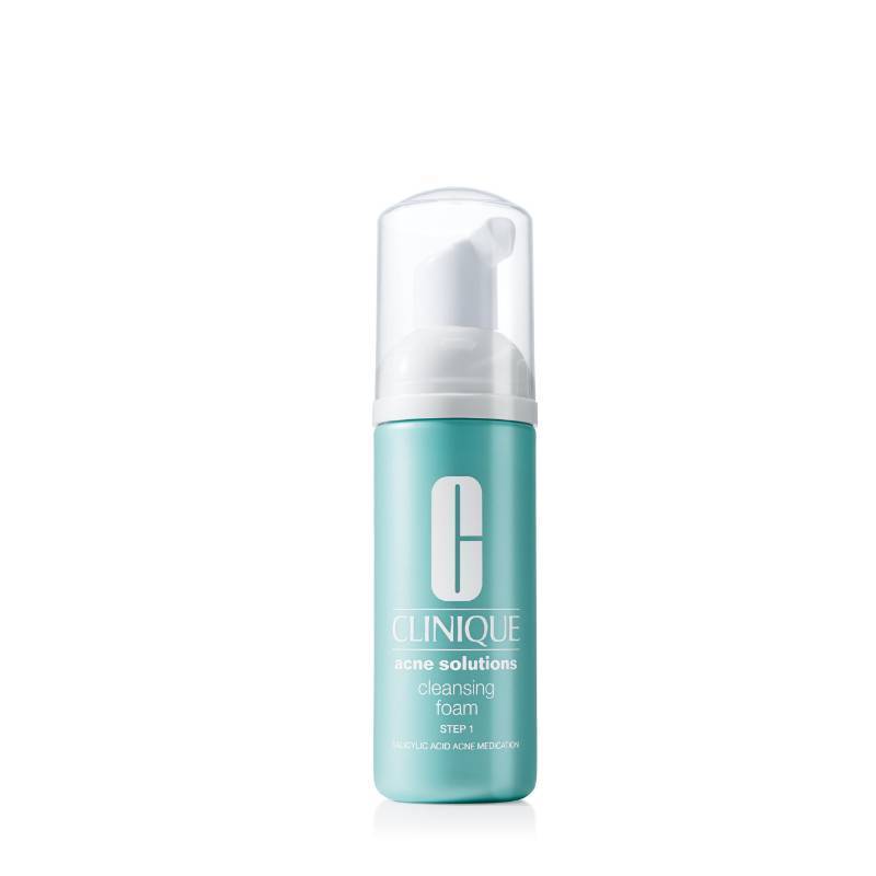 lot 2452 image: Clinique Acne Solutions Daily Foam Cleanser With 1.5% Salicylic Acid For Very Dry to Oily Skin Types, Mini Travel Size, 1.7 fl. oz.  Prevents Acne  Unclogs Pores, 1.7 Fl Oz