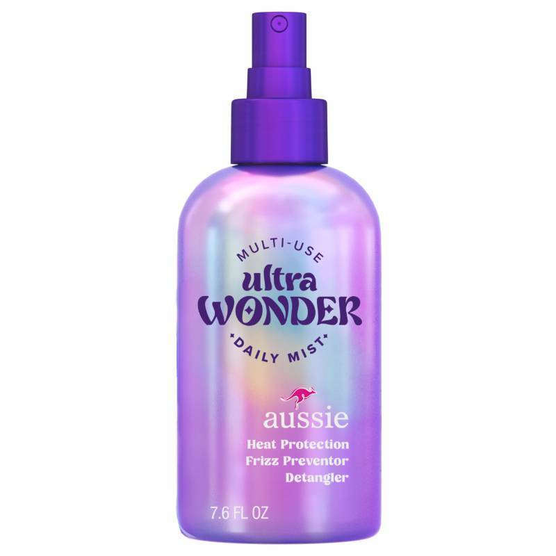 lot 2487 image: Aussie Ultra Wonder Daily Mist Lightweight Multi-Use Detangler, silicone-free, for All Hair Types and Curls, 7.6oz