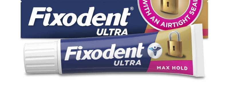 lot 3025 image: Fixodent Ultra Max Hold Secure Denture Adhesive Cream for Full and Partial Denture Wearers, 2.2oz