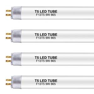 lot 4188 image: Wesome Lighting 21 Inch F13T5DL LED Replacement Bulbs, 6500K Daylight, T5 LED 9 Watts Replace Fluorescent Bulb with LED, Replacement Tube for Counter and Cabinet Fixture, 4 Pack - Retail $25