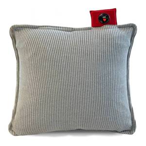 lot 4223 image: Heated Pillow for Lumbar Support, Heating Lumbar Support Pillow for Office Chair 45X45CM - Retail $50