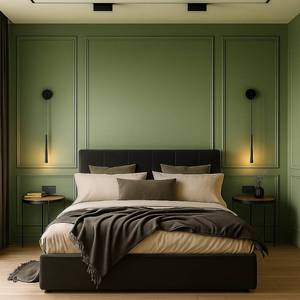 lot 1168 image: birdeco Peel and Stick Wall Molding Kit, Pre-Cut Wainscoting Panels, Easy Install Paintable Accent Trim Moulding, Peel and Stick Wall Panels Interior Decor for Living Room Bedroom (6 Frame Set) - Retail $63