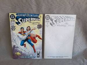 lot 32 image: Crisp and Clean Superman The Wedding Album Special Edition Comic Book Set