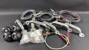 lot 140 image: Handy Must Haves, Heavy Duty Cables, Etc.