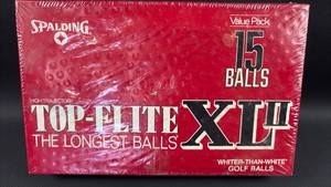 lot 149 image: Spalding Top-Flite XL II Golf Balls 15 Pack Value Pack
