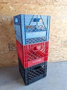 lot 51 image: 3 Milk Crates