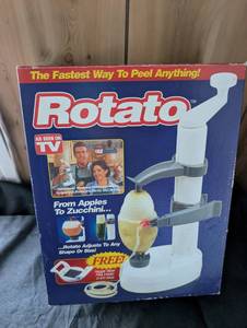 lot 2509 image: Rotato Express As Seen on TV Electric Food Peeler with Original Box