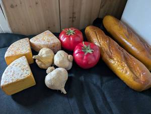 lot 2520 image: Realistic Fake Food Props Set