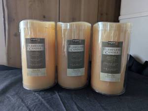 lot 3003 image: Flameless Candles - 3 ct