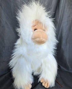 lot 4006 image: White Furry Monkey - 15 in
