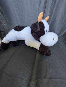 lot 4010 image: Holstein Cow Plush Stuffed Animal - 20 in