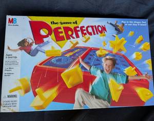 lot 4019 image: Milton Bradley Perfection Board Game