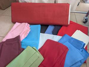 lot 4618 image: Assorted Cotton Fabric Bundle Mixed Colors