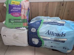 lot 5000 image: Adult Incontinence Products Bundle SM