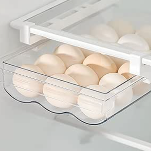 lot 5036 image: Refrigerator Drawer Egg Storage Container with Slide Design